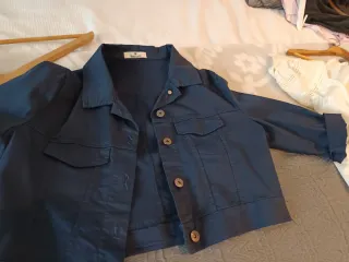 Chaqueta tejana azul the cott