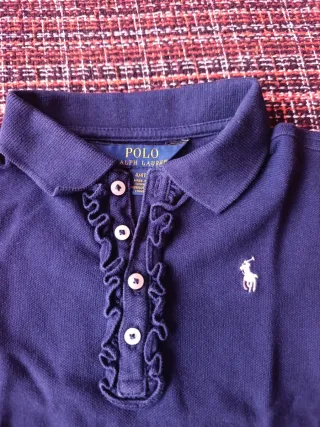 Polo Ralph Lauren azul bebé talla 4t