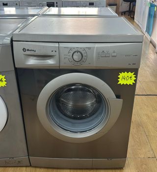 GARANTÍA. LAVADORA BALAY INOX 6 KILOS 1000 A+A