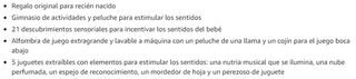 Gimnasio Sensorial Fisher-Price Llama Manta
