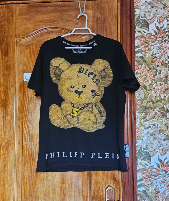 Camiseta Philipp Plein Oso Dorado