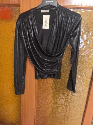 Blusa Melody negra talla M