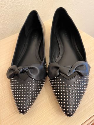 Bailarinas Sandro punta lazo tachuelas