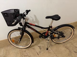 Bicicleta 20” en color negro