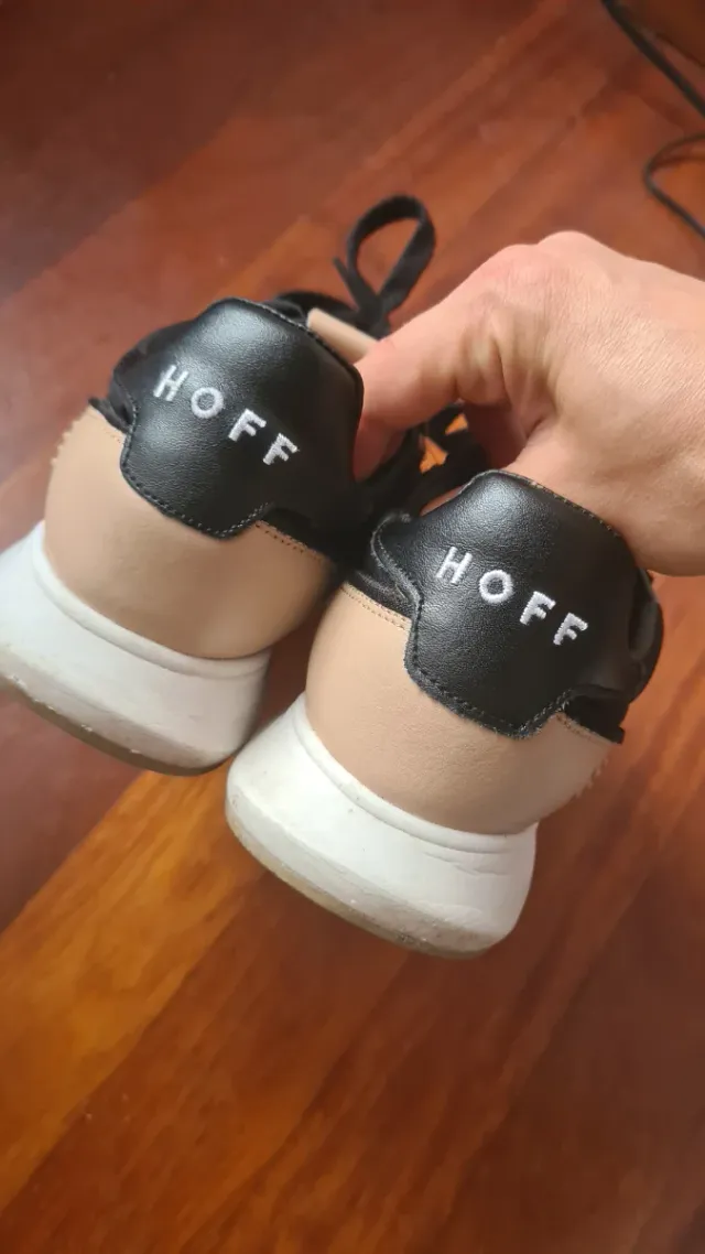 Zapatillas Hoff Talla 41 Beige/Negro