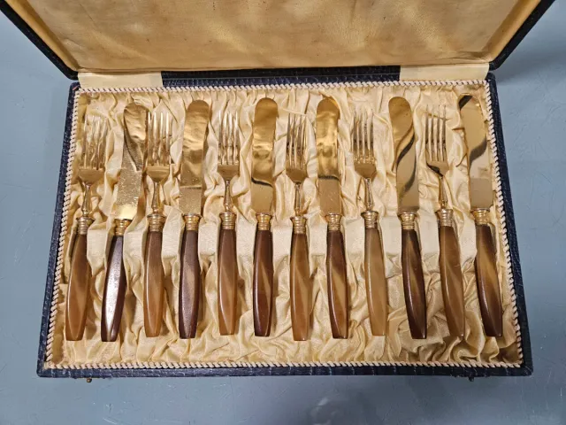 Cubertería Antigua 12 Piezas