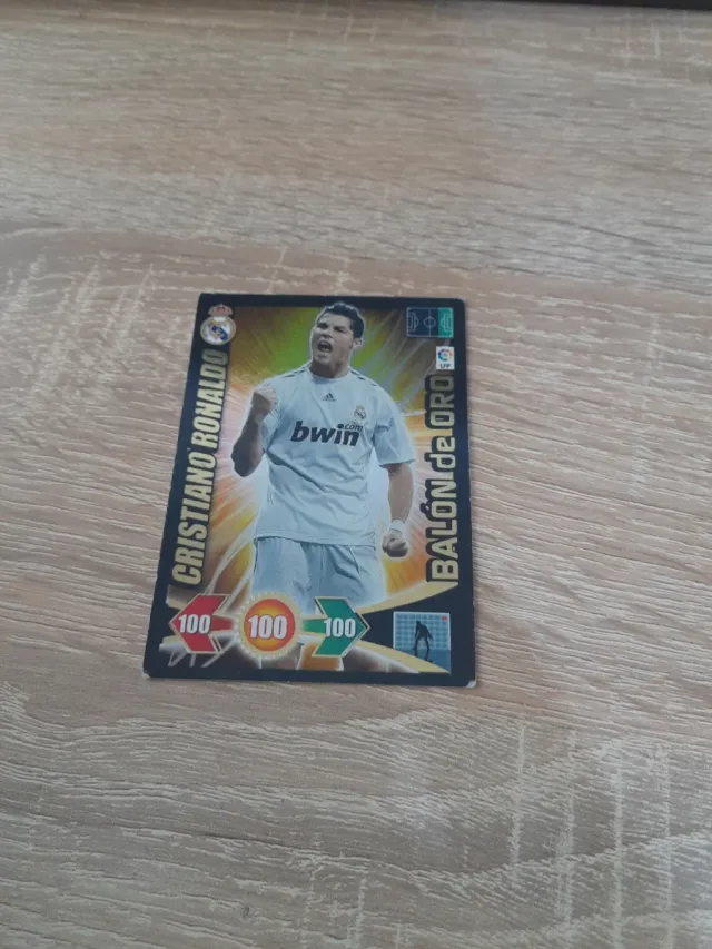 Adrenalyn 2010 Cristiano Ronaldo Balón Oro