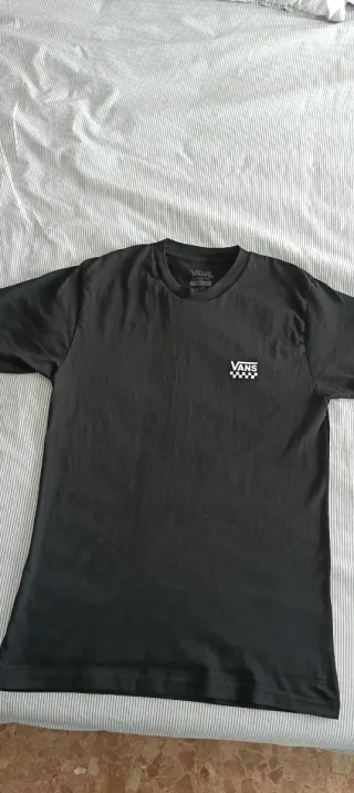 Camiseta Vans Negra Talla S