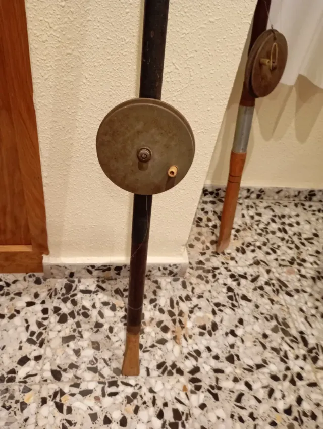 Caña de pescar carrete valenciano las anillas esta