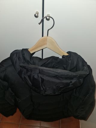 Abrigo plumas Columbia negro