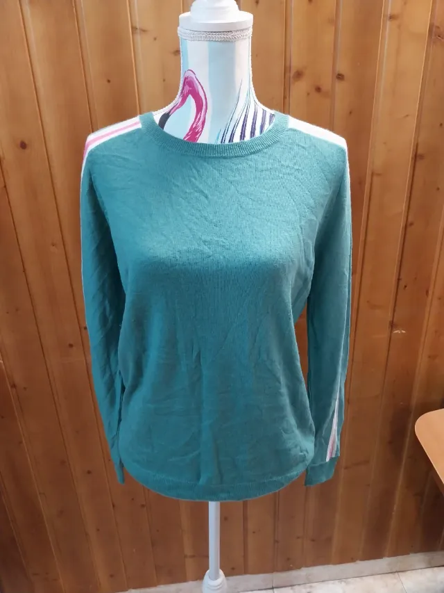 Jersey Gigue Mujer Verde y Rosa