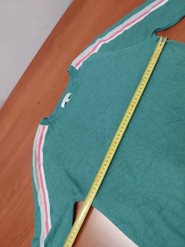 Jersey Gigue Mujer Verde y Rosa