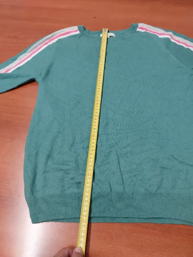 Jersey Gigue Mujer Verde y Rosa