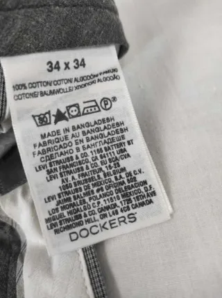 Pantaloni chino Dockers W34 L34