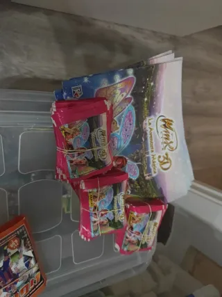 130 Sobres Winx 3D + 5 Álbumes