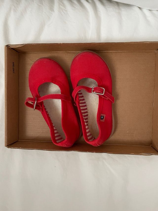 Merceditas rojas bebé T20