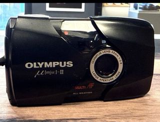 Olympus mju II (mju:) - II Cámara Compacta Negra