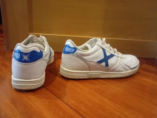 Tenis Fútbol Sala Munich G3 Blancos y Azules