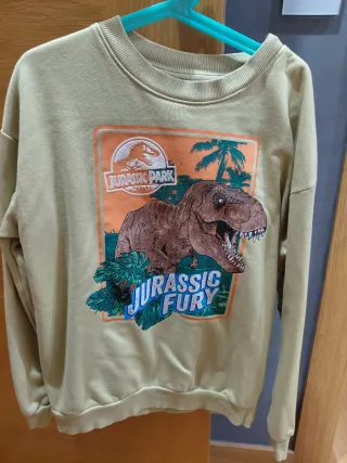 Sudadera niño Jurassic Park T-Rex y sudadera surf
