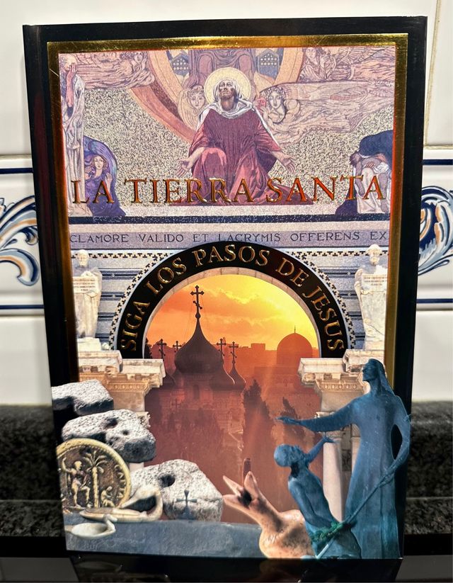 LIBRO LA TIERRA SANTA - SIGA LOS PASOS DE JESÚS 