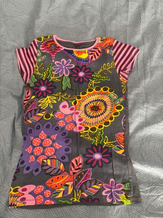 Camiseta Desigual Multicolor Flores