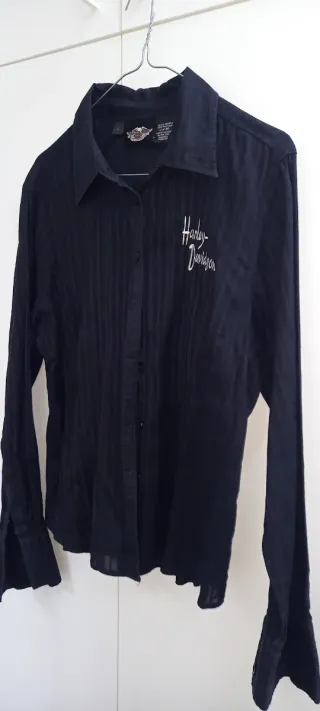 Camicia Harley-Davidson Donna Nera Taglia L