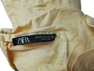 Mono pantalón corto Zara Amarillo Talla M