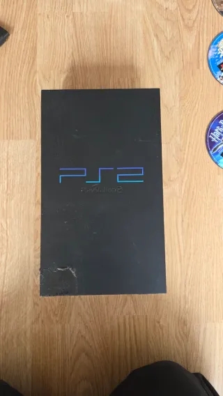 Playstation 2 Negra + Mandos y Juegos