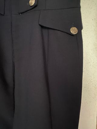 Abrigo Zara Azul tintaTalla L