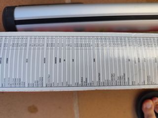 Barras de techo MENABO BRIO 120cm Aluminio