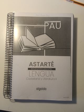 Libro lengua PAU Astarté 2 bachillerato