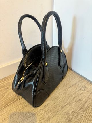 Bolso Vivienne Westwood Negro Piel Serpiente