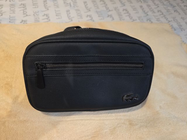 Riñonera Lacoste Negra