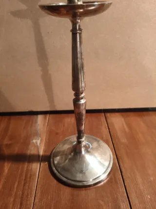 Antiguo Candelabro plateado