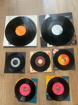 Discos de vinilo para decorar
