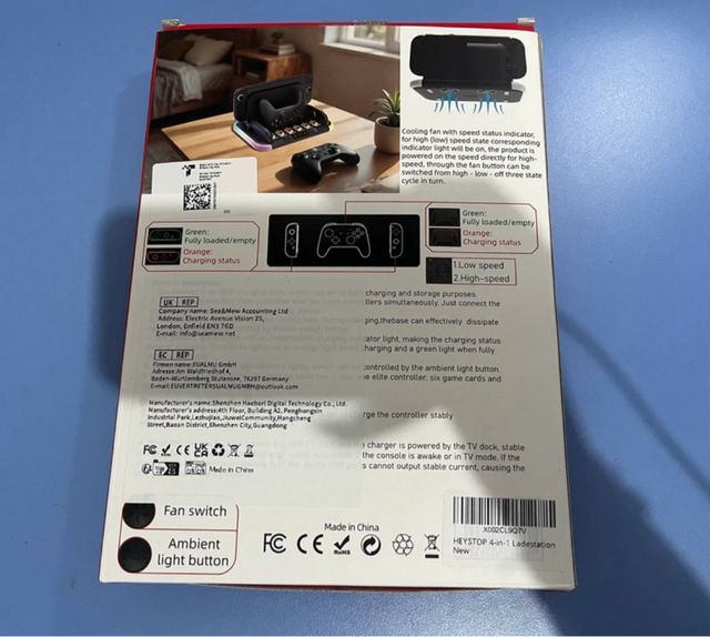 Base Ricarica NS2 RGB