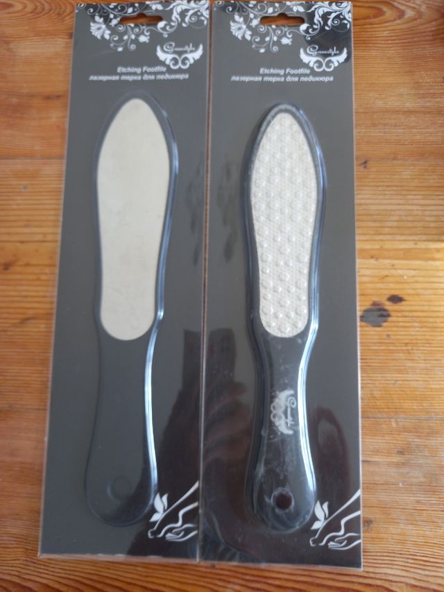 Lote desechables y pulidores pies