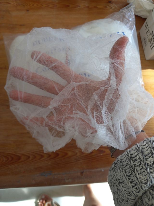 Lote desechables y pulidores pies