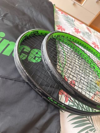 2 Raquetas de Tenis Prince TeXTreme 2 + Funda