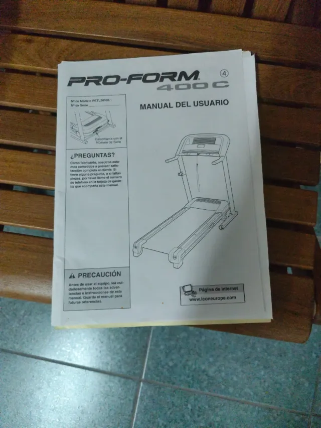 Cinta de Correr Pro-Form 400C