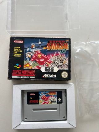 Super Smash TV Super Nintendo PAL españa