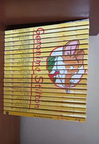 Colección completa de Gerónimo Stilton.