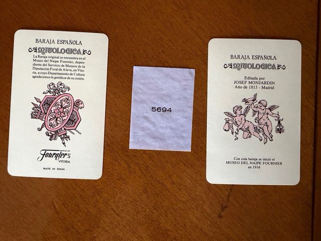 Baraja Mitológica Fournier