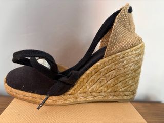 Alpargatas Castañer Carina Negras Talla 37