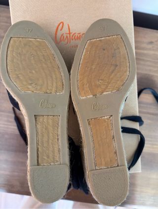 Alpargatas Castañer Carina Negras Talla 37