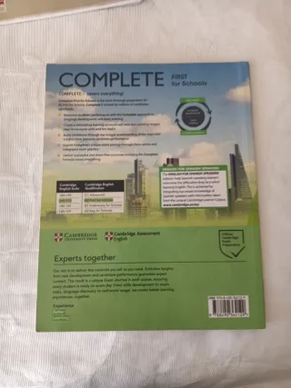 Complete First for Schools for Spanish Speakers...