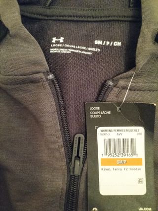 Sudadera Under Armour Mujer Gris con Capucha