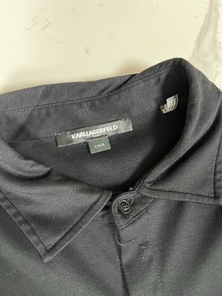 Camisa Karl Lagerfeld Talla L Negra