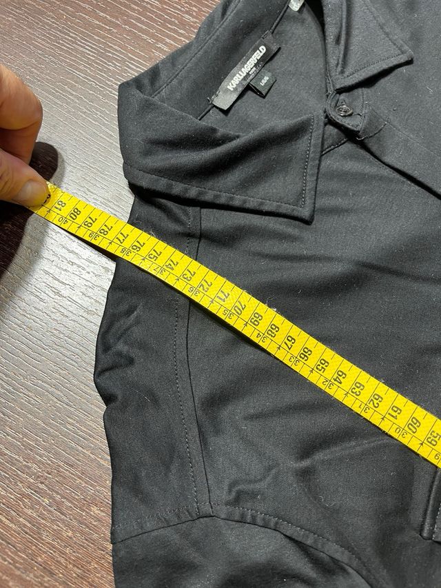 Camisa Karl Lagerfeld Talla L Negra