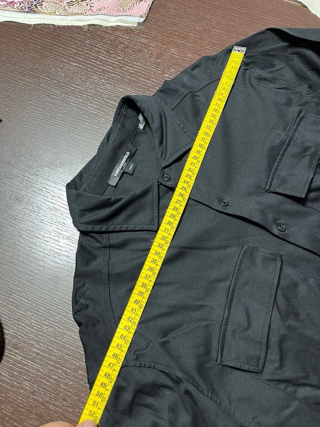 Camisa Karl Lagerfeld Talla L Negra